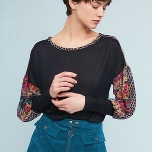 Anthropologie Tiny Raye Floral‎ Boho Top